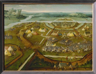 Slaget vid Pavia... av Joachim Patinir