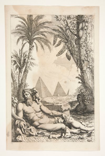 Nilen, från Ancient Sculptures Admirata av Joachim von Sandrart