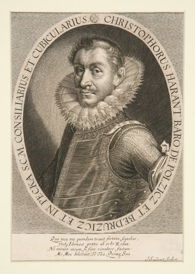 Porträtt av Christophorus Harant av Joachim von Sandrart