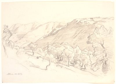 Bergslandskap, Attina av Joakim Frederik Skovgaard