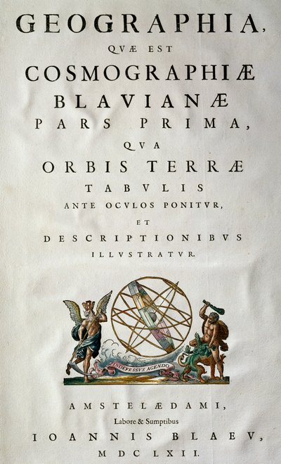 Atlas Maior, sive cosmografphiae Blaviana, atlas av Joan Blaeu (1596-1673) av Joan Blaeu