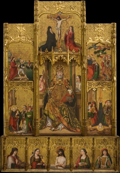 Altarpiece of Saint Peter Martyr av Joan Gascó