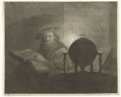 En lärd vid levande ljus av Joannes Bemme