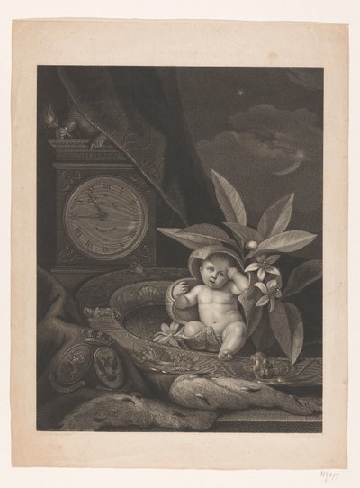 Födelse framtida kung William III, 1817 av Joannes Josephus Wolff