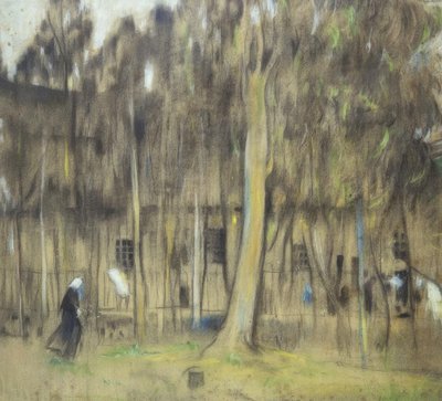 Pere Matas trädgård av Joaquim Mir i Trinxet