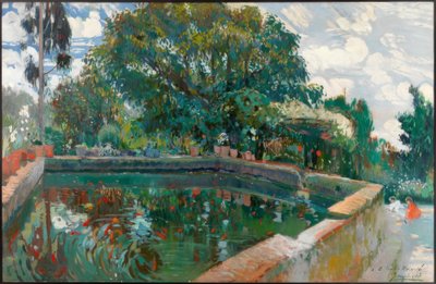 Poolen i Can Pau Segimon av Joaquim Mir i Trinxet