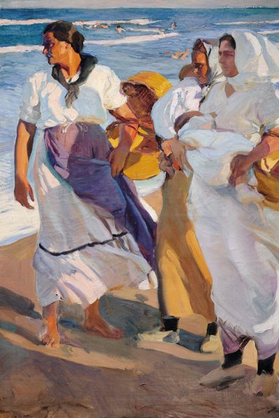 Valencianska fiskare av Joaquín Sorolla