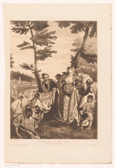 Moses räddade från Nilen av Joaquín Araujo Ruano