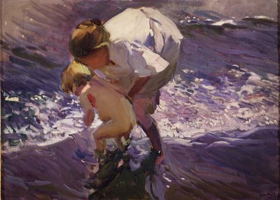 På stranden av Joaquín Sorolla