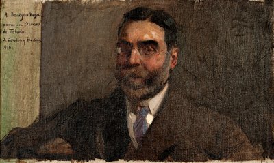 Porträtt av markisen av Vega-Inclán av Joaquín Sorolla