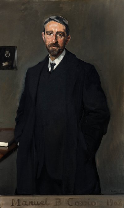 Spanska: Manuel Bartolomé Cossío Manuel Bartolomé Cossío av Joaquín Sorolla