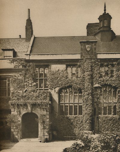 Great Hall Where The Brothers of the Charterhouse Dine, c1935. av Joel