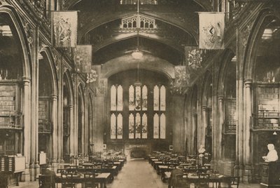Library of the Guildhall som varje Londonbor bör gå till, c1935. av Joel