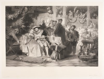 Henrik VIII och Anna Boleyn av Joel Ballin