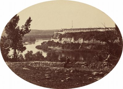 Fort Snelling,ca. 1865 (foto) av Joel Emmons Whitney