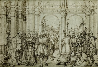 Lucretias historia av Joerg the Elder Breu