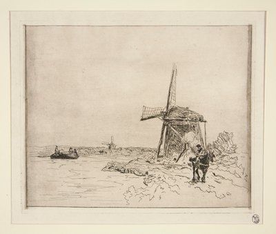 Dragvägen av Johan Barthold Jongkind