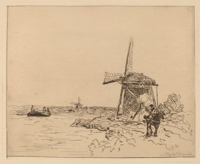 Dragvägen av Johan Barthold Jongkind