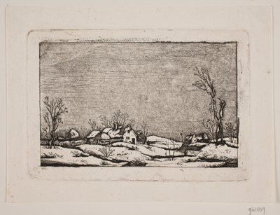 Vinterlandskap av Johan Bülow