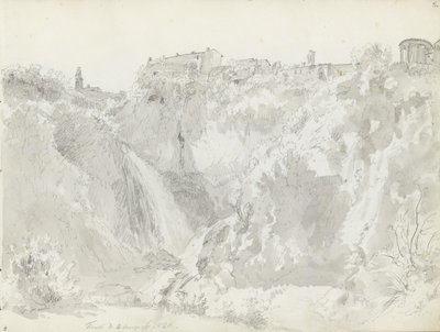 Fossefall, Tivoli av Johan Christian Dahl