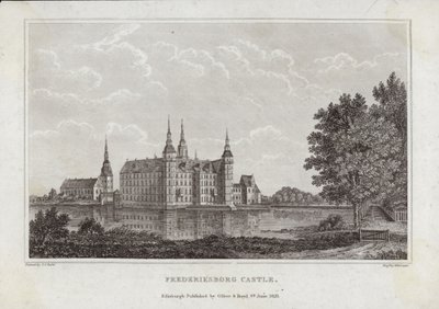 Frederiksborgs slott av Johan Christian Dahl