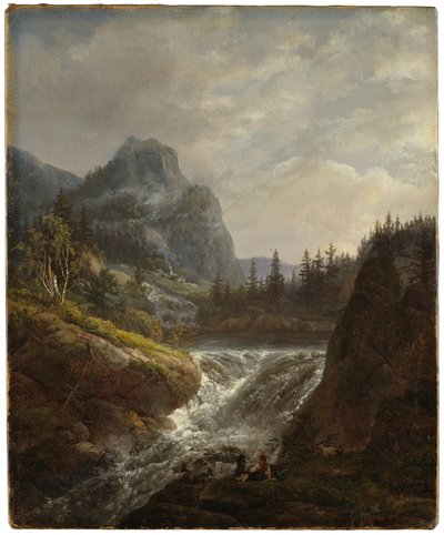 Norskt landskap av Johan Christian Dahl