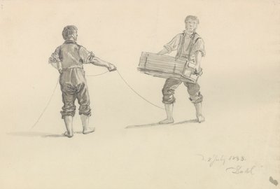 Två män av Johan Christian Dahl