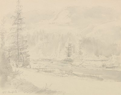 Vid Bruflat av Johan Christian Dahl