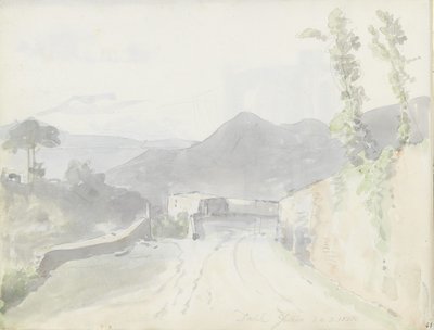 Vid Casamicciola, Ischia av Johan Christian Dahl