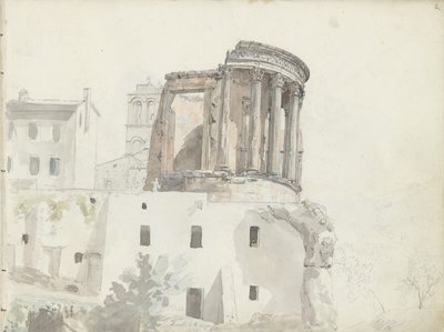 ”Vestas tempel”, Tivoli av Johan Christian Dahl