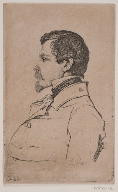 Porträtt av Jacob Kornerup av Johan Frederik Busch