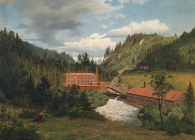 Den gamla kvarnen i Maridalen av Johan Fredrik Eckersberg