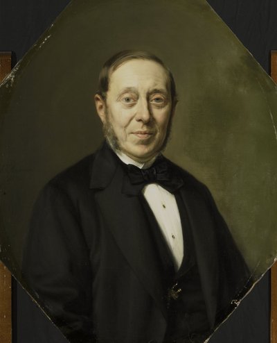 Porträtt av Johannes Cornelis van Pappelendam av Johan Heinrich Neuman
