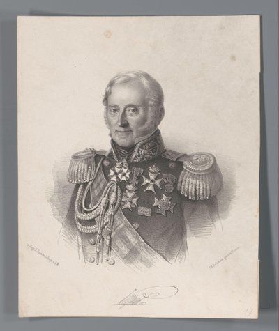 Porträtt av Jan Coenraad Koopman av Johan Hendrik Hoffmeister