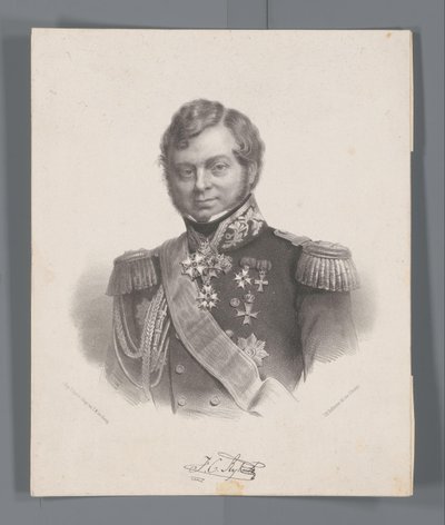 Porträtt av Julius Constantine Empire av Johan Hendrik Hoffmeister
