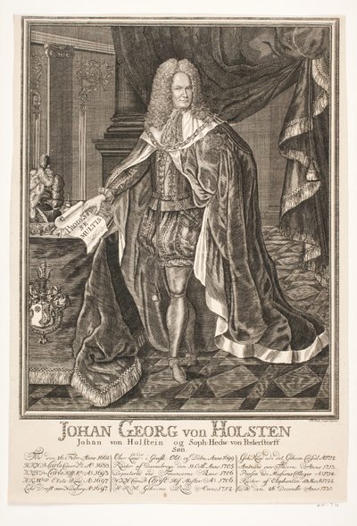 John George av Holstein av Johan Herman Thiele