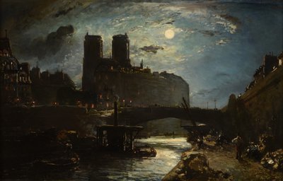 Notre-Dame de Paris av Johan Jongkind