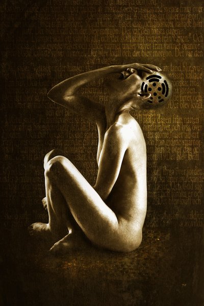 Scream, 2013 (fotomanipulation) av Johan Lilja