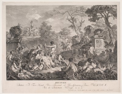 Bacchanal av Johan Martin Preisler