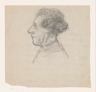 Porträtt av okänd av Johan Michaël Schmidt Crans