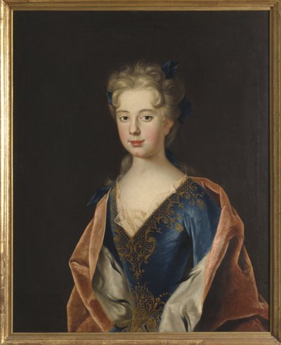 Prinsessan Anne Leszczynska - Porträtt av prinsessan Anna Leszczynska (1699-1717), av Starbus, Johan (1679-1724). Olja på duk av Johan Starbus