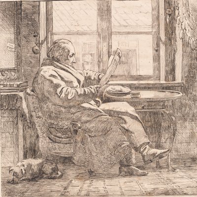 Domare Emanuel Bonnevie av Johan Thomas Lundbye