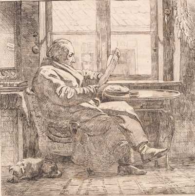 Domare Emanuel Bonnevie av Johan Thomas Lundbye