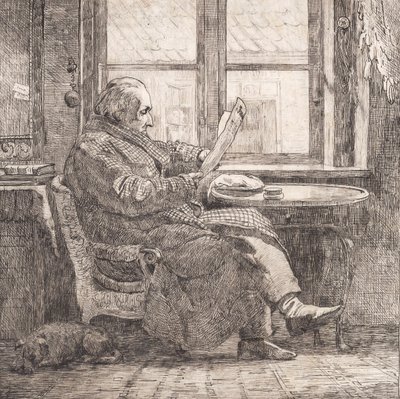 Domare Emanuel Bonnevie av Johan Thomas Lundbye