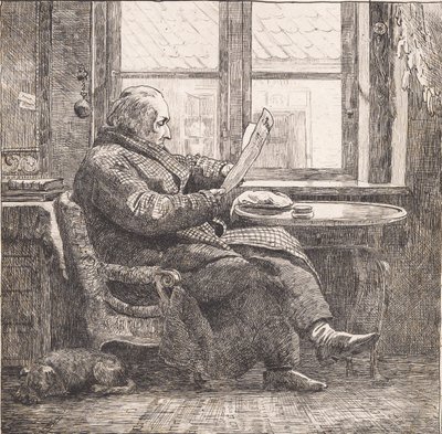 Domare Emanuel Bonnevie av Johan Thomas Lundbye