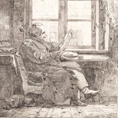 Domare Emanuel Bonnevie av Johan Thomas Lundbye
