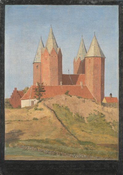 Kalundborgs kyrka av Johan Thomas Lundbye