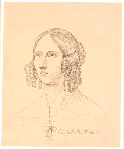 Louise Marie Neergaard av Johan Thomas Lundbye