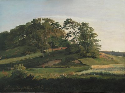 Wooded Hills vid Sørupvang av Johan Thomas Lundbye