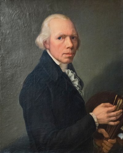 Självporträtt av Johan Wenzel Peter